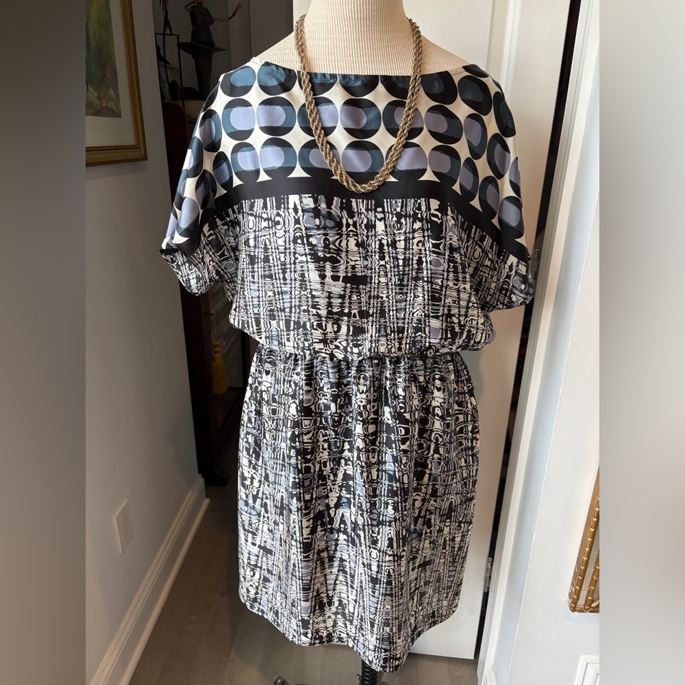 Coldwater Creek Elastic Waist Midi Dress